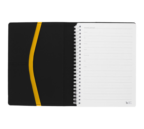 Ежедневник Spring Touch, недатированный, черный