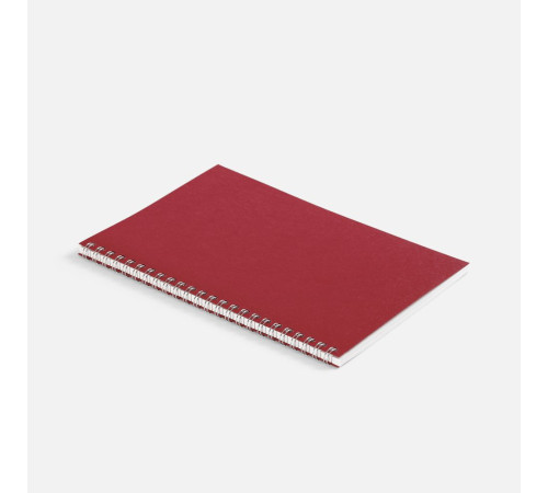 Блокнот Salvador в клетку, красный ver.2