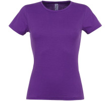 Футболка женская Miss 150, темно-фиолетовая