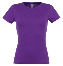 Футболка женская Miss 150, темно-фиолетовая