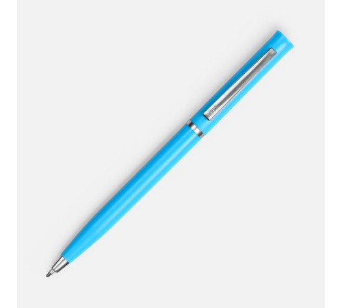 Ручка шариковая Euro Chrome, голубая
