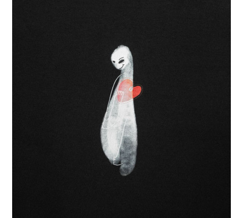 Футболка женская Ghost of Love, черная