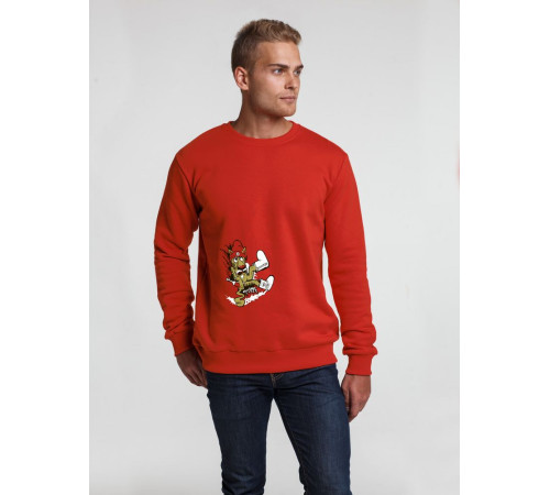 Толстовка «Ну, накати!», красная