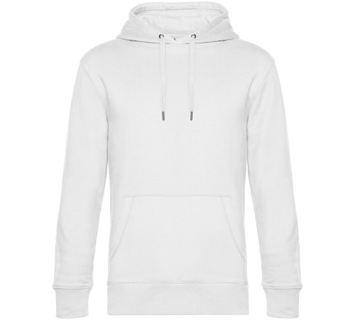 Толстовка с капюшоном унисекс King, белая
