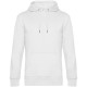 Толстовка с капюшоном унисекс King, белая