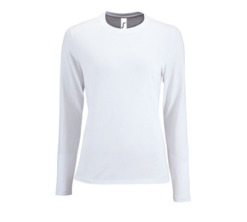 Футболка с длинным рукавом Imperial LSL Women, белая