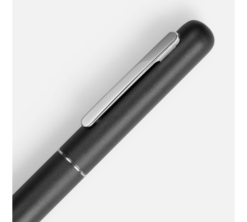 Ручка шариковая Scribo, матовая серая