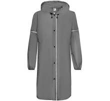 Дождевик со светоотражающими элементами Rainman Blink, серый