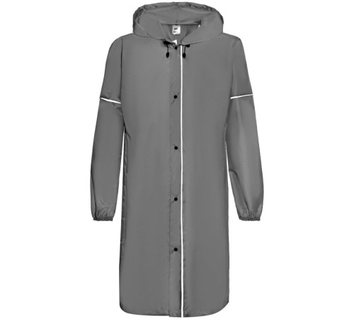 Дождевик со светоотражающими элементами Rainman Blink, серый
