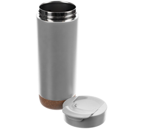 Термостакан Steady, серый