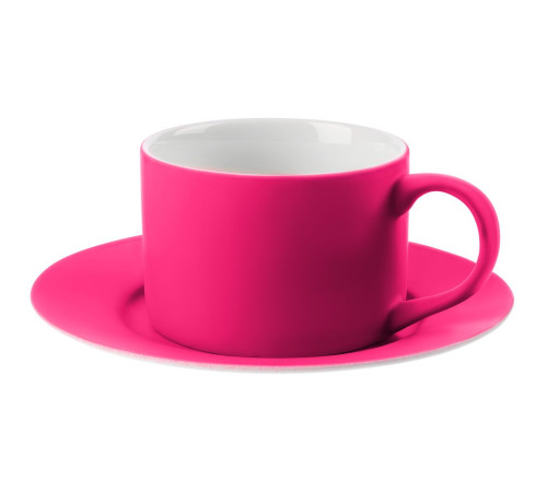 Чайная пара Best Morning, ярко-розовая (фуксия)