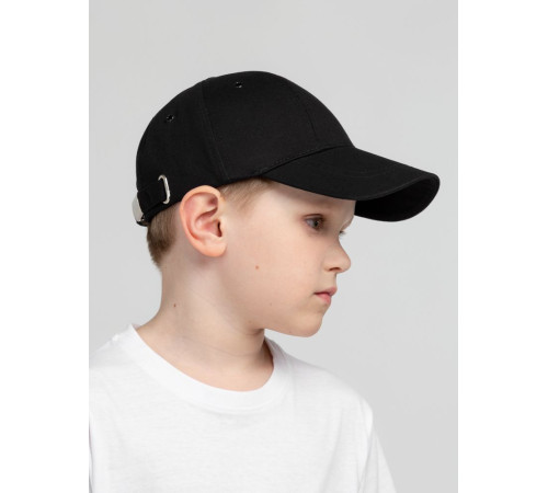 Бейсболка детская Capture Kids, черная