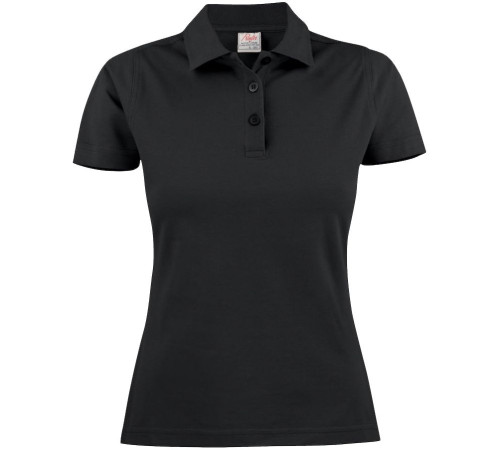 Рубашка поло женская Surf Lady, черная