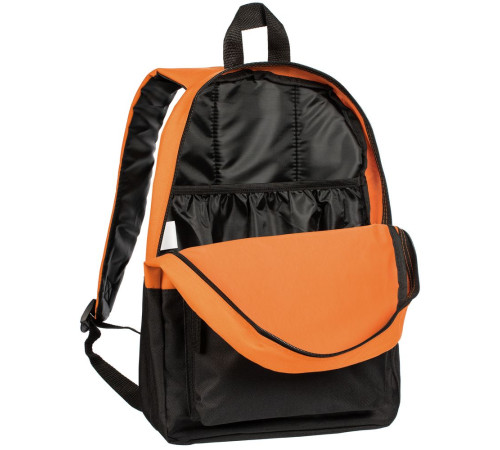 Рюкзак Base Up, черный с оранжевым