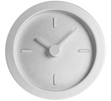 Часы настольные Bronco XXS Sparky, серебристые