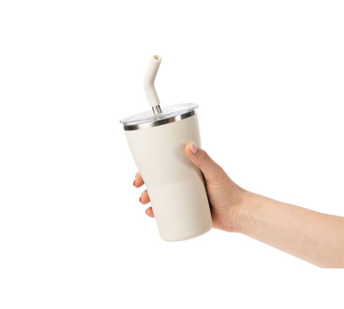 Термостакан Sapporo без логотипа, белый