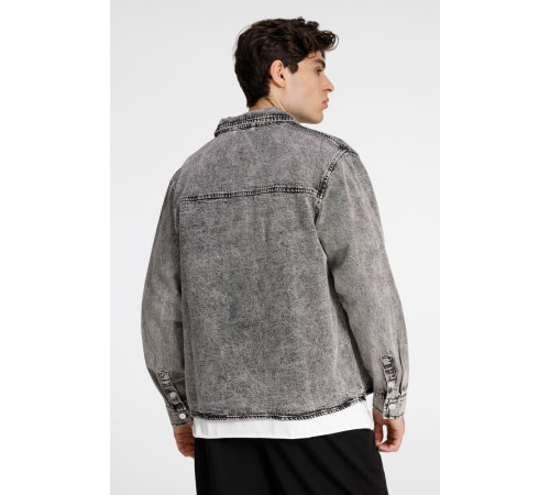 Куртка джинсовая O3, серая
