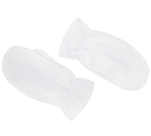 Варежки Fleecy, белые