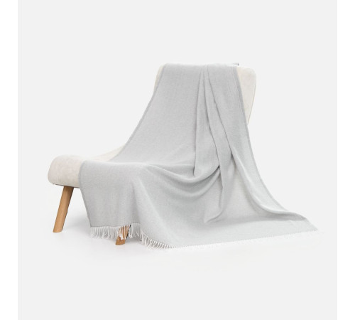 Плед «Гирвас», светло-серый