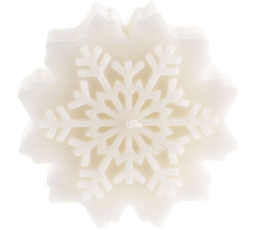 Свеча Snowflame 1, белая, 8 см