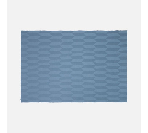 Плед Rombus, синий (дымчатый)