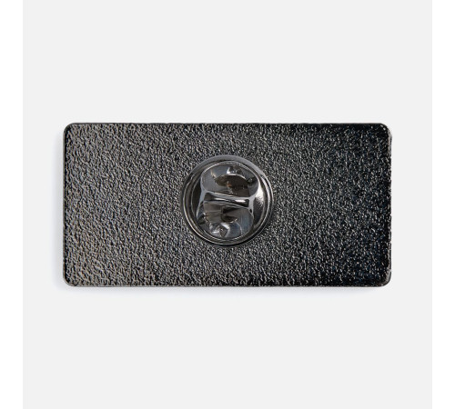 Значок Sanga Matto, серый металлик