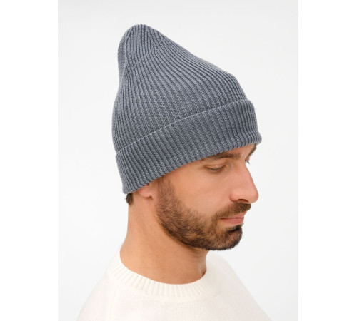 Шапка Nobilis Mono, серая (стальная)