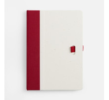 Блокнот MilkMake, красный