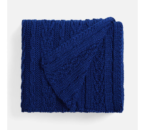 Плед Eloisa, темно-синий (кобальт)