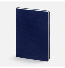 Ежедневник Nebraska Flex, недатированный, синий с серебром