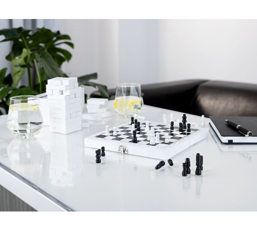 Игра «Деревянная башня Tickler», белая