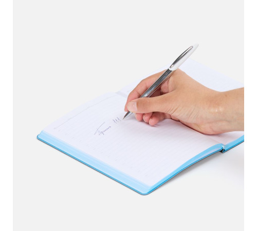 Ручка шариковая Dagger Soft Touch, белая