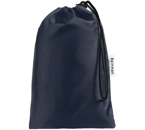 Дождевик «ХЗ», темно-синий с серебристым