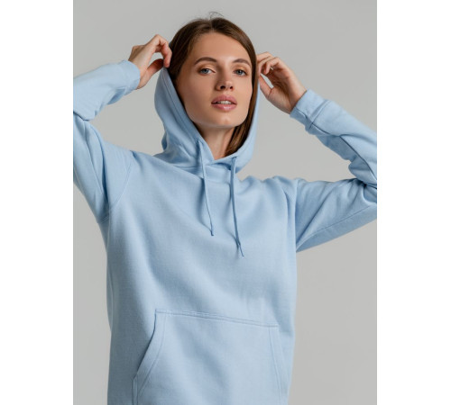 Толстовка с капюшоном Snake II голубая