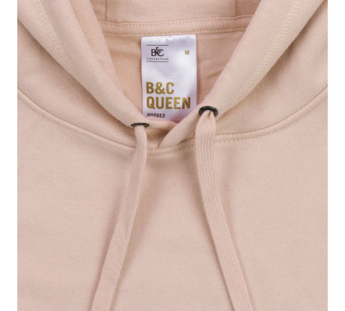 Толстовка с капюшоном женская Queen, темно-серый меланж