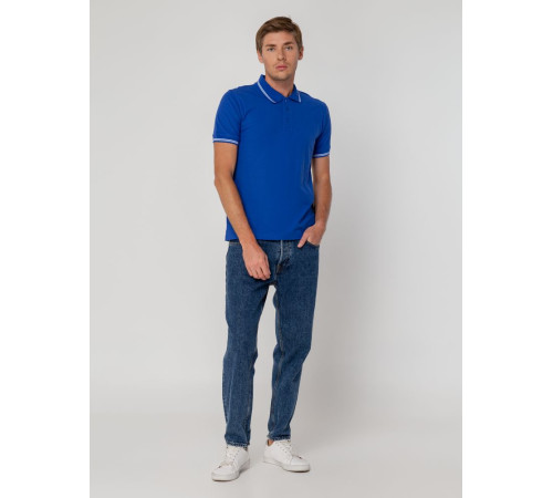 Рубашка поло Virma Stripes, ярко-синяя