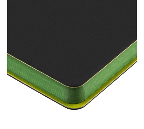 Ежедневник Flexpen Black, недатированный, черный с зеленым