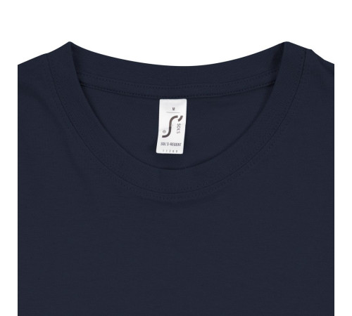 Футболка унисекс Regent 150, темно-синяя (navy)