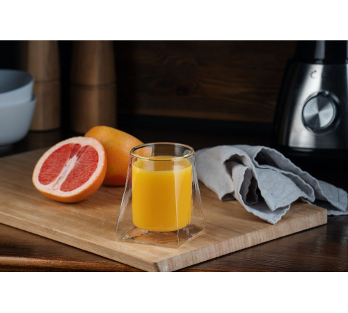 Стакан с двойными стенками Quadroni