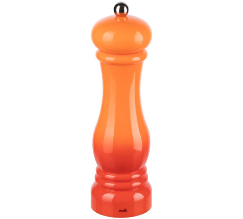 Механическая мельница для специй Gambit, оранжево-красная