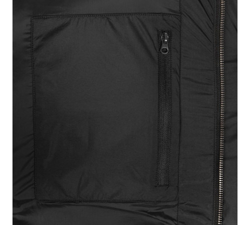 Пуховик унисекс Kapsula, черный