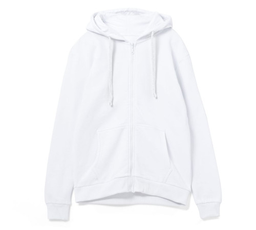 Толстовка на молнии с капюшоном Siverga Heavy 2.0, белая