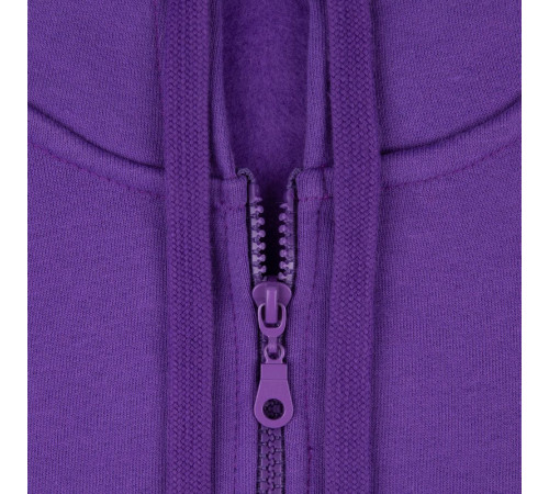 Толстовка на молнии с капюшоном Siverga Heavy 2.0, фиолетовая