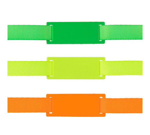 Шильдик металлический Kova, зеленый неон