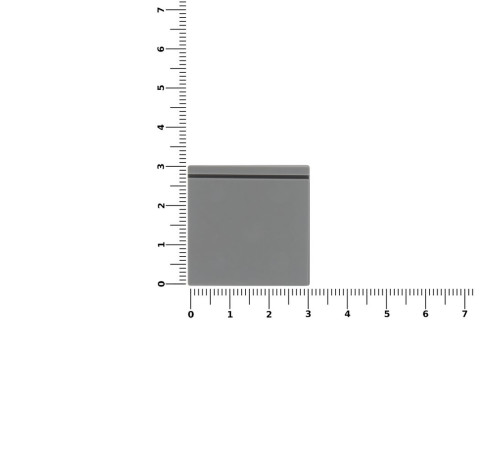 Лейбл из ПВХ Kare, серый