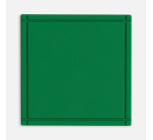 Лейбл из ПВХ Dzeta, L, зеленый