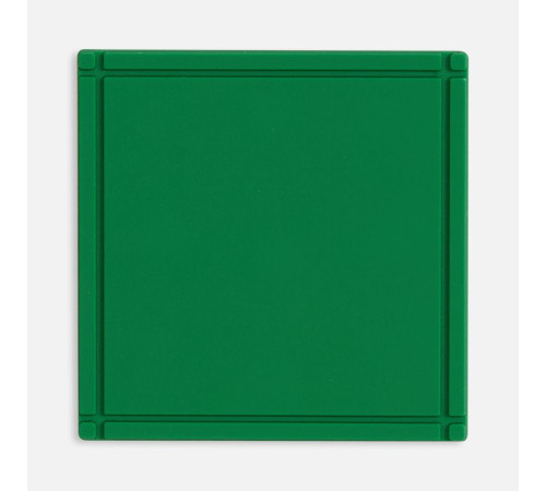 Лейбл из ПВХ Dzeta, L, зеленый