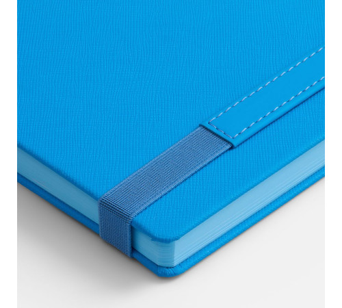 Ежедневник Peel, недатированный, голубой