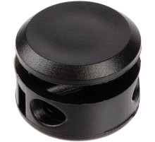 Двойной фиксатор для шнура Brоgy, черный