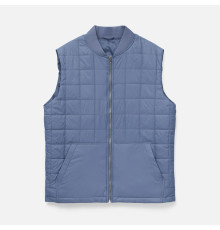 Жилет унисекс Warmbridge, синий (джинс)